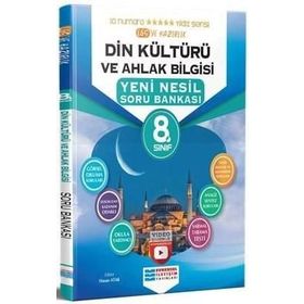8. Sınıf Din Kültürü ve Ahlak Bilgisi Video Çözümlü Soru Bankası-Evrensel İletişim Yayınları