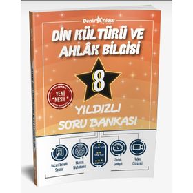 8. Sınıf Din Kültürü ve Ahlak Bilgisi Yıldızlı Soru Bankası-Deniz Yıldızı Yayınları