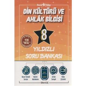 8. Sınıf Din Kültürü ve Ahlak Bilgisi Yıldızlı Soru Bankası-Deniz Yıldızı Yayınları
