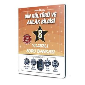 8. Sınıf Din Kültürü ve Ahlak Bilgisi Yıldızlı Soru Bankası-Deniz Yıldızı Yayınları