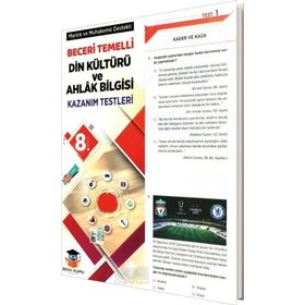 8.sınıf Din Kültürü Yaprak Test Zeka Küpü Yayınları