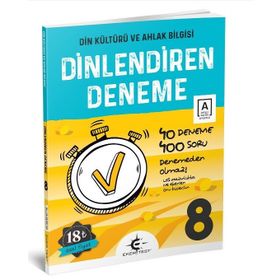 8. Sınıf Dinlendiren 40 Deneme Eker Test Yayınları
