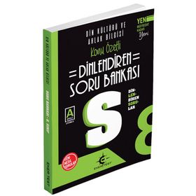 8. Sınıf Dinlendiren Konu Özetli Soru Bankası Eker Test Yayınları