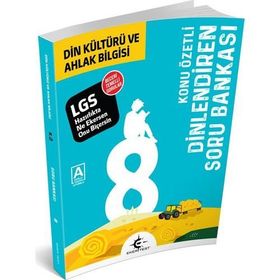 8. Sınıf Dinlendiren Konu Özetli Soru Bankası Eker Test Yayınları