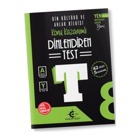 8. Sınıf Dinlendiren Test Eker Test Yayınları