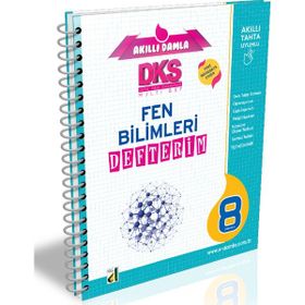 8. Sınıf DKS 4B Fen Bilimleri Defterim-Damla Yayınevi