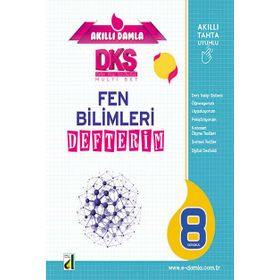8. Sınıf DKS 4B Fen Bilimleri Defterim-Damla Yayınevi