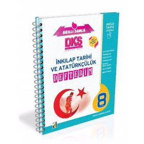 8. Sınıf DKS 4B İnkılap Tarihi ve Atatürkçülük Defterim - Damla Yayınları
