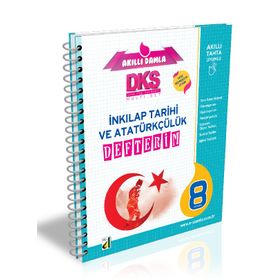 8. Sınıf DKS 4B İnkılap Tarihi ve Atatürkçülük Defterim - Damla Yayınları