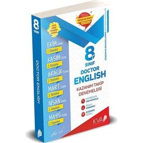 8. Sınıf Doctor English Kazanım Takip Denemeleri-Koray Varol Akademi