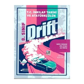 8. Sınıf Drift Serisi İnkılap Tarihi Son Viraj Yayınları