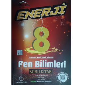 8.Sınıf Enerji Fen Bilimleri Soru Bankası Palme Yayınları