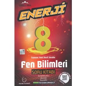 8.Sınıf Enerji Fen Bilimleri Soru Bankası Palme Yayınları