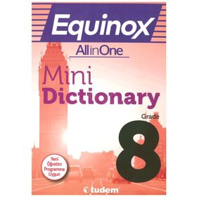 8. Sınıf Equinox All In One Mini Dictionary Tudem Yayınları