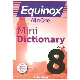 8. Sınıf Equinox All In One Mini Dictionary Tudem Yayınları