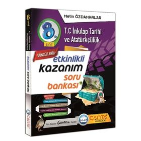 8. Sınıf Etkinlikli Kazanım İnkılap Tarihi Soru Bankası-Çanta Yayınları