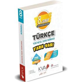 8. Sınıf Fark Var Türkçe Soru Bankası Koray Varol Yayınları