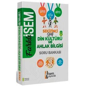 8. Sınıf Farklı İsem Din Kültürü ve Ahlak Bilgisi Soru Bankası-İsem Yayınları