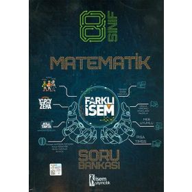 8.Sınıf Farklı İsem Matematik Soru Bankası-İsem Yayınları