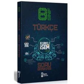 8. Sınıf Farklı İsem Türkçe Soru Bankası-İsem Yayınları