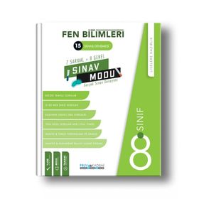8. Sınıf Fen Bilgisi Branş Denemesi-Pruva Akademi Yayınları