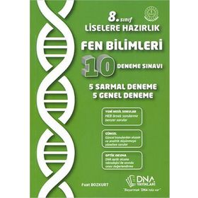 8. Sınıf Fen Bilimleri 10 Deneme Sınavı - Kolektif