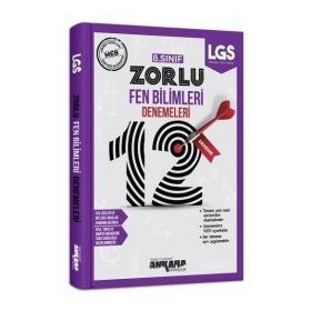 8. Sınıf Fen Bilimleri 12 Zorlu Denemeleri Ankara Yayıncılık