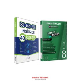 8. Sınıf Fen Bilimleri 15 Branş Denemesi Azza İngilizce Deneme-Pruva Akademi Yayınları