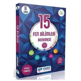 8.Sınıf Fen Bilimleri 15 Branş Denemesi Pruva Akademi Yayınları+ Fen Deeneme Azza Yayınları
