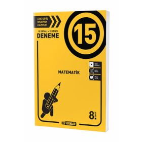 8. Sınıf Fen Bilimleri 15 Deneme-Hız Yayınları