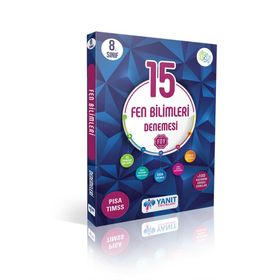 8. Sınıf Fen Bilimleri 15 li Branş Denemesi-Yanıt Yayınları