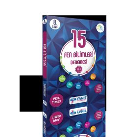 8. Sınıf Fen Bilimleri 15 li Branş Denemesi-Yanıt Yayınları