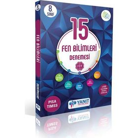 8. Sınıf Fen Bilimleri 15 li Branş Denemesi-Yanıt Yayınları
