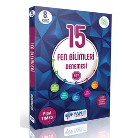 8. Sınıf Fen Bilimleri 15 li Branş Denemesi-Yanıt Yayınları