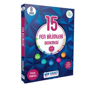8. Sınıf Fen Bilimleri 15 li Branş Denemesi-Yanıt Yayınları