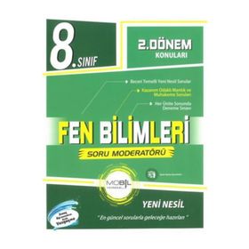 8. Sınıf Fen Bilimleri 2.Dönem Soru Bankası-Mobil Yayıncılık
