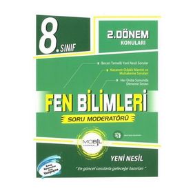 8. Sınıf Fen Bilimleri 2.Dönem Soru Bankası-Mobil Yayıncılık