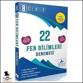 8. Sınıf Fen Bilimleri 22 Denemesi Prf-Paraf Yayınları