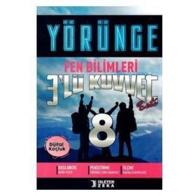 8. Sınıf Fen Bilimleri 3 lü Kuvvet Yörünge Serisi Seti İşleyen Zeka Yayınları