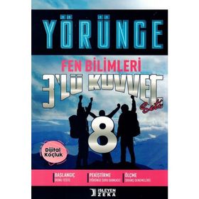 8. Sınıf Fen Bilimleri 3 lü Kuvvet Yörünge Serisi Seti İşleyen Zeka Yayınları
