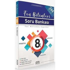 8.Sınıf Fen Bilimleri 3m Prestij Soru Bankası-Rota Yayınları