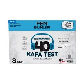 8. Sınıf Fen Bilimleri 40 Kafa Test-Kafa Dengi Yayınları