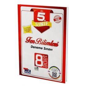 8. Sınıf Fen Bilimleri 5 Genel Deneme Sınavı - Komisyon