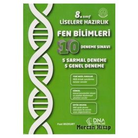 8. Sınıf Fen Bilimleri 5 Genel Deneme Sınavı - Komisyon