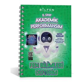 8. Sınıf Fen Bilimleri Akademik Performansım Defterim Bilfen Yayıncılık