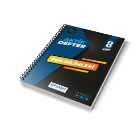 8. Sınıf Fen Bilimleri Aktif Defter - Yanıt Yayınları