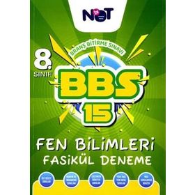 8. Sınıf Fen Bilimleri BBS 15 Fasikül Deneme - Binot Yayınları