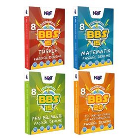 8. Sınıf Fen Bilimleri BBS 15 Fasikül Deneme - Binot Yayınları
