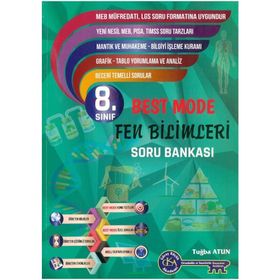 8. Sınıf Fen Bilimleri Best Mode Soru Bankası Gür Yayınları