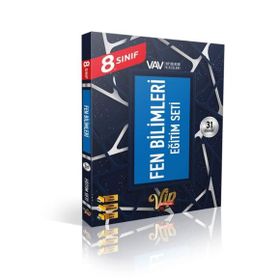 8. Sınıf Fen Bilimleri Bronz 31 Fasikül Eğitim Seti - Vip Yayınları